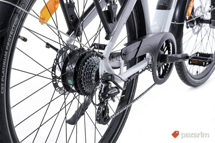 Bicikl Električni bicikl do 120 kg E-Bike Alba City 2 3