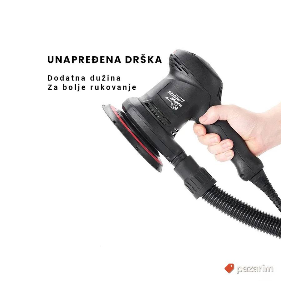 ShineMate ES526-6 ekscentrična slajferica 150mm - 5mm 2