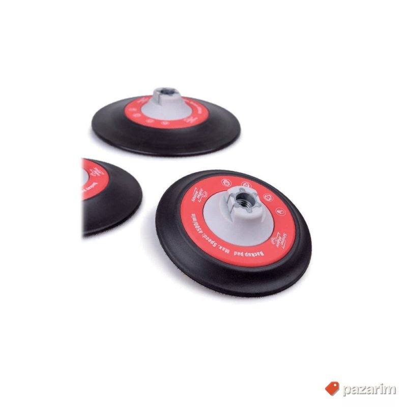 ShineMate Nosač sunđera za rotacione mašine gumeni 125mm 1