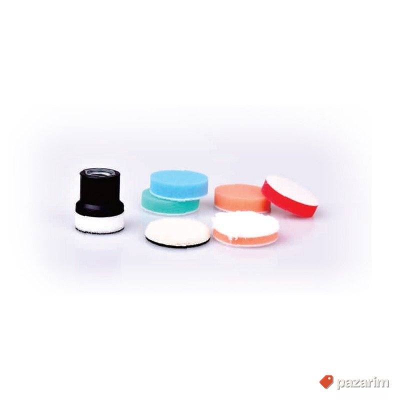 SHINE MATE Set sunđera za poliranje 30mm + nosač sunđera 1