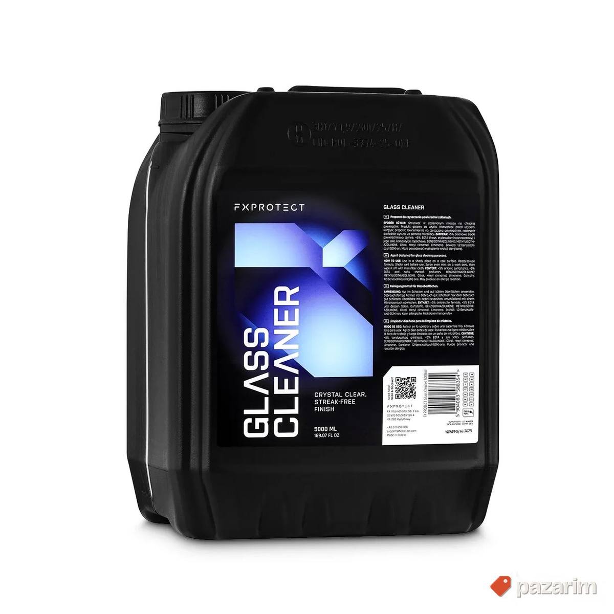 FX PROTECT Čistač stakla 5L Glass Cleaner 1
