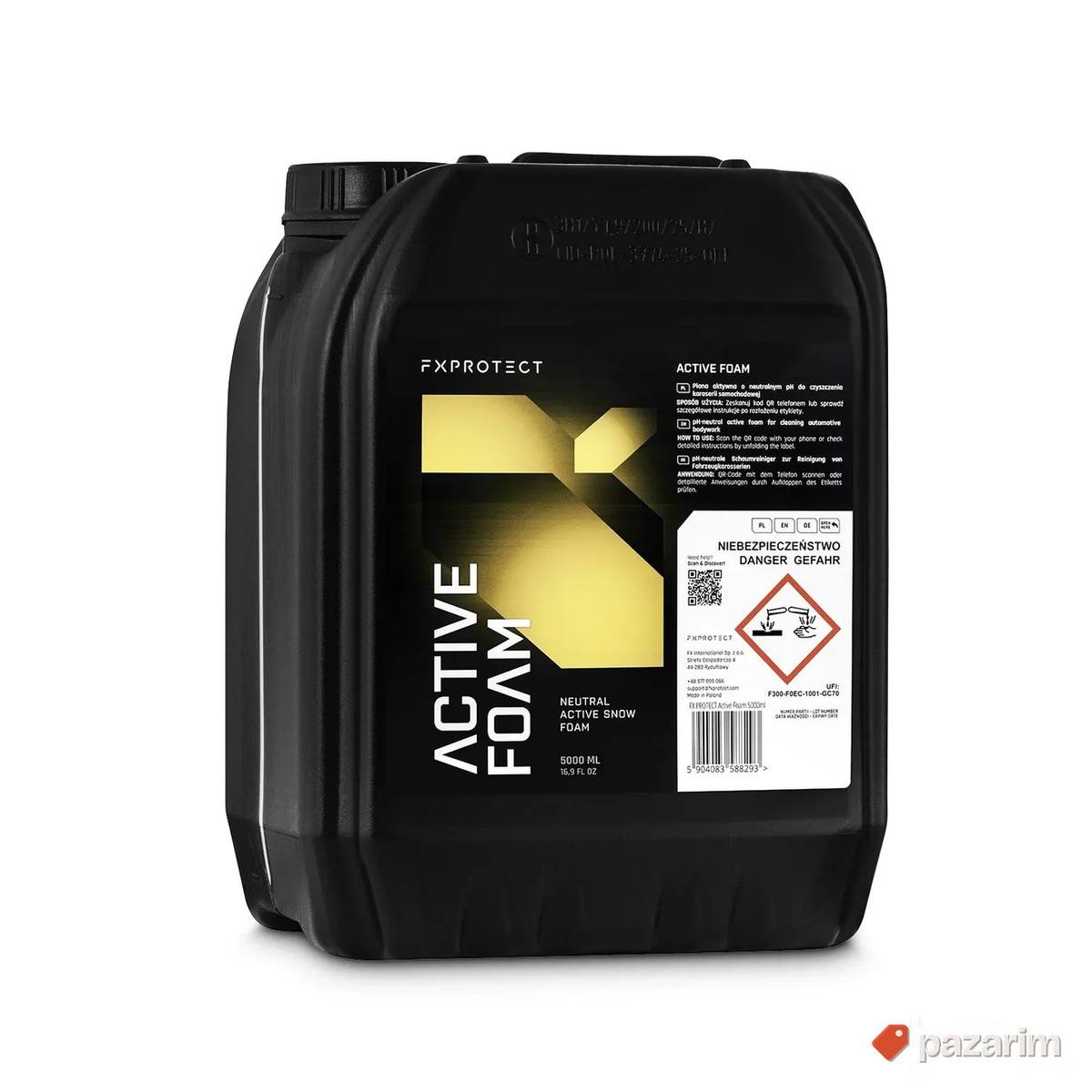 FX PROTECT Pred pranje Aktivna Pena 5L 1