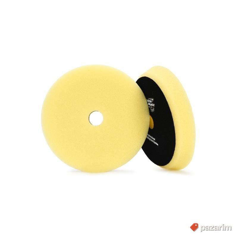 ShineMate sunđer za poliranje žuti ravni srednji 150mm 1