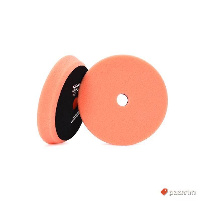 ShineMate sunđer za poliranje narandžast ravni fini 130mm 1