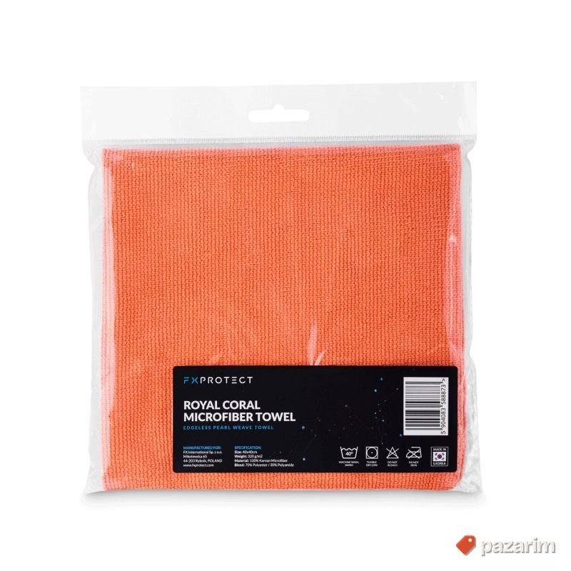 FX Protect Royal Coral Mikrofiber 320gsm 40x40 3
