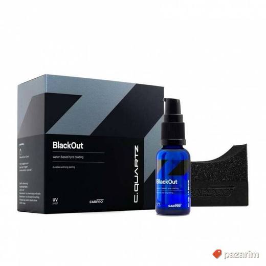 CarPro BlackOut - Premaz za gume i plastike 50ml