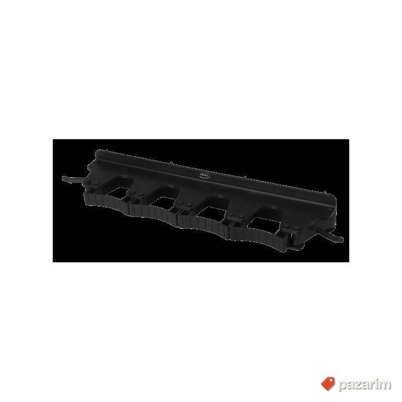 Vikan Zidni nosač 4-6 Proizvodi, 395 mm, crni 1