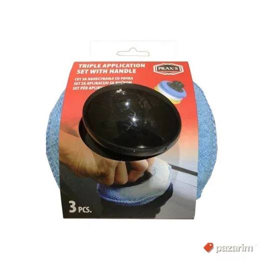 Praxis aplikator za nanošenje 3 kom sa ručkom