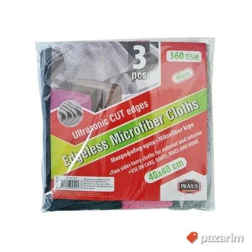 Praxis Microfiber krpa ultrasonic 3 kom 40x40 1