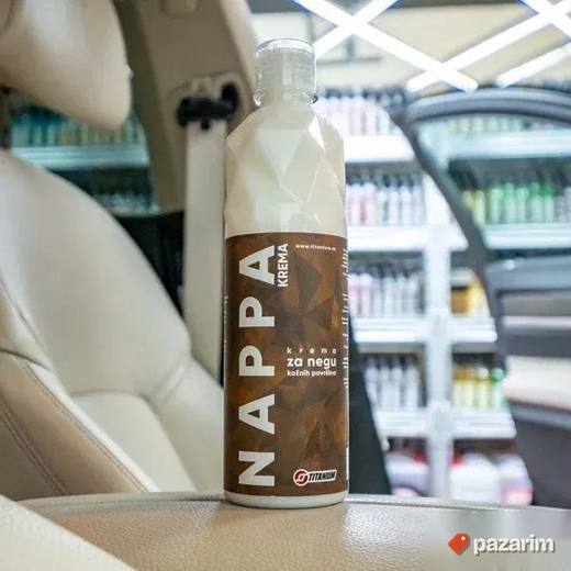 Titanium Nappa Krema Za kožne površine 500ml
