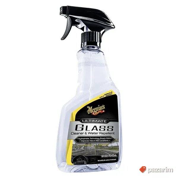 Meguiars Ultimate Glass Cleaner Water Repellant 1