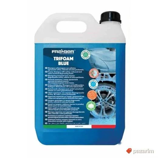 FraBer Trifoam Plava aroma 4,5L Aktivna pena u plavoj boji