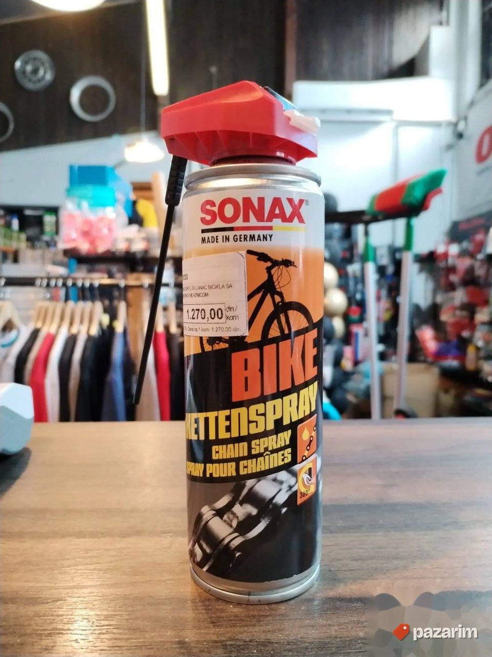 Sonax sprej za lanac bicikla sa babyspray mlaznicom 1