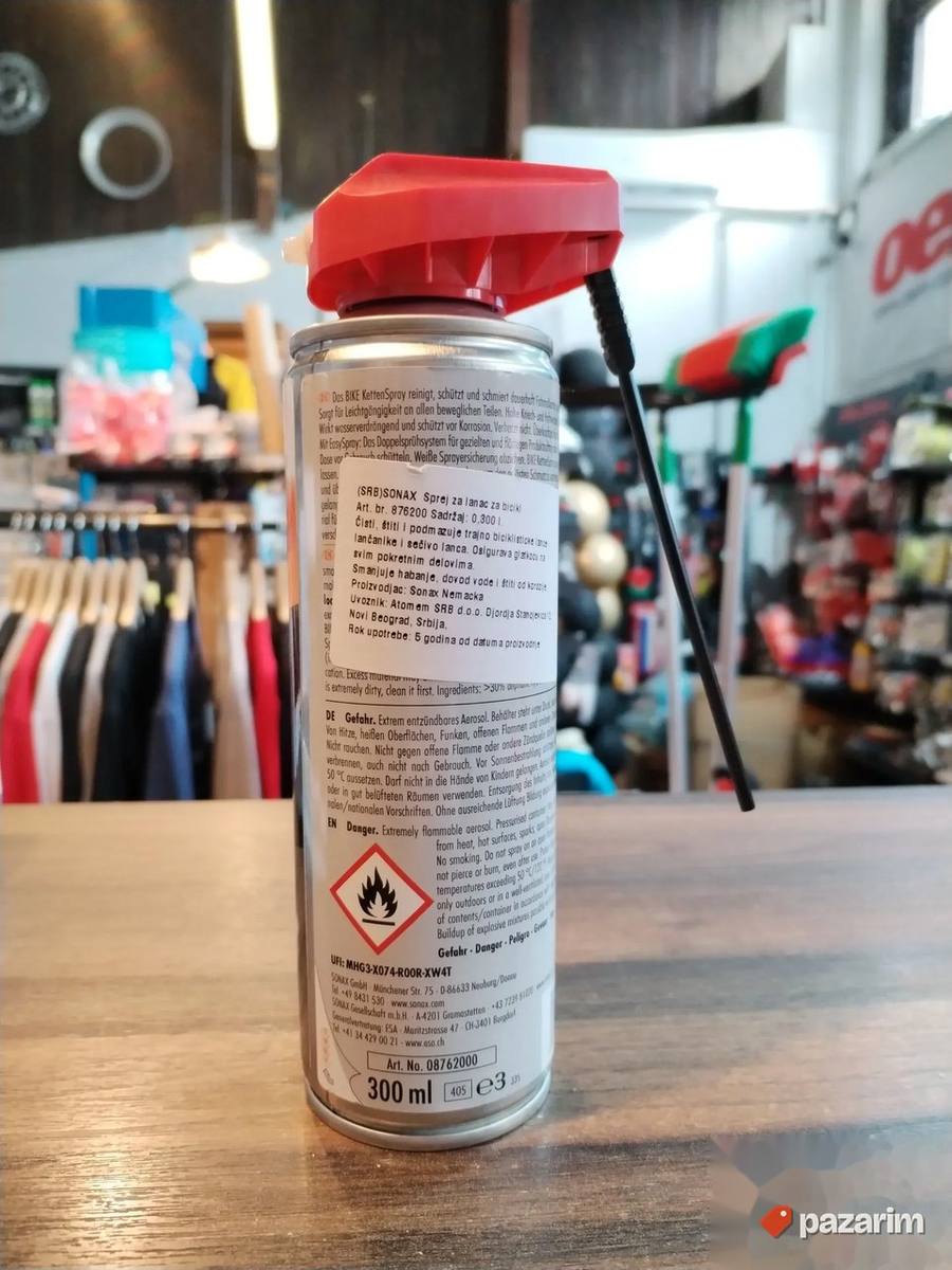 Sonax sprej za lanac bicikla sa babyspray mlaznicom 2