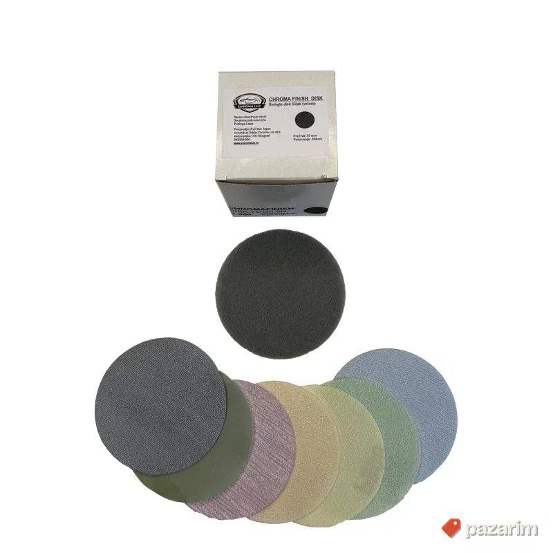 Chromafinish disk 75mm P1200 šmirgla 1