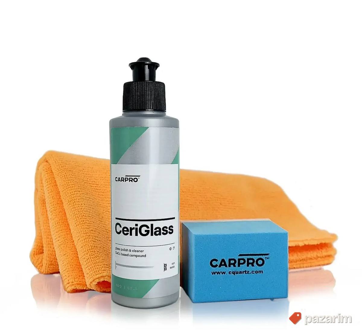 CarPro Ceriglass polish kit - set za poliranje stakla 1