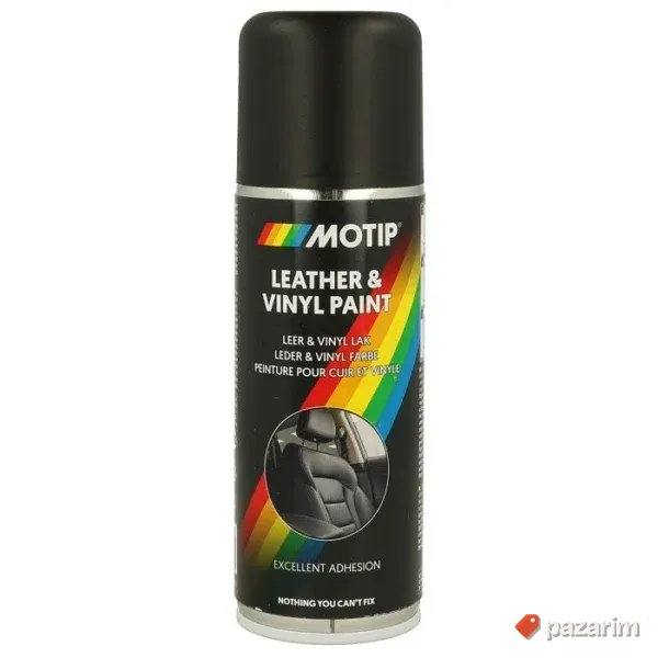 MOTIP Boja za koži 200ml Crna Mat 1