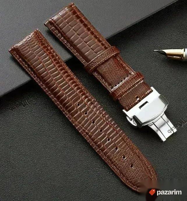 Kroko kaiš 20 i 22mm automatska leptir kopča Huawei Samsung 3