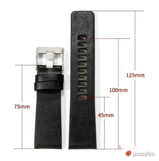 26mm Kožni kaiš za Diesel satove 30mm 32mm 7
