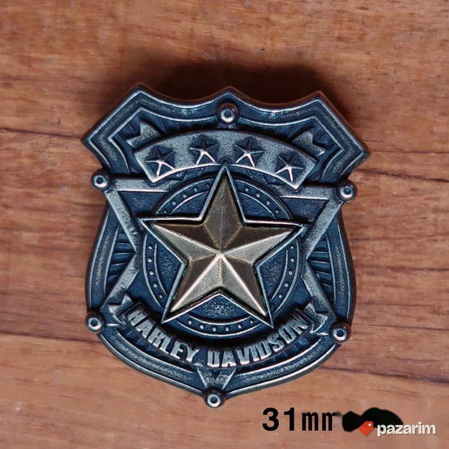 Harley-Davidson metalni bedž 3