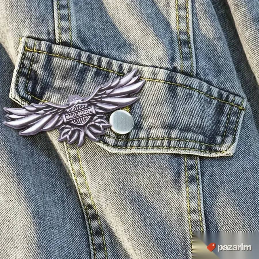 Harley-Davidson metalni bedž 7