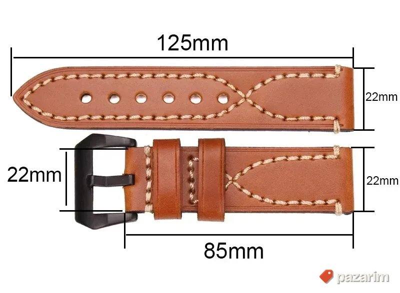 Ručno rađeni kožni kaiševi koji pričaju priču 22mm 5