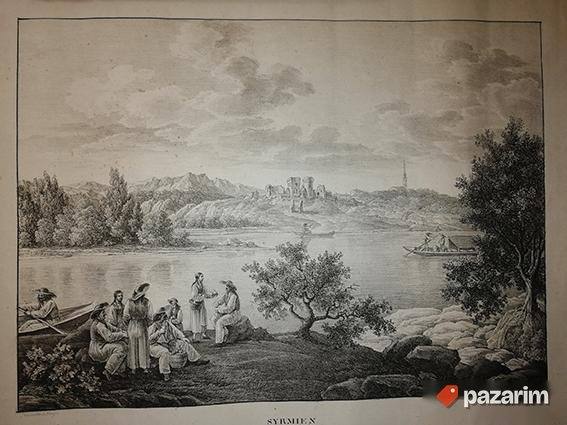 Erdut, litografija iz 1826. original! 4