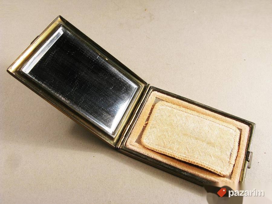Odlična art deco pudrijera, 1930. 5