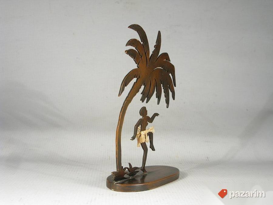 Retro bronzana figura, Silueta 5