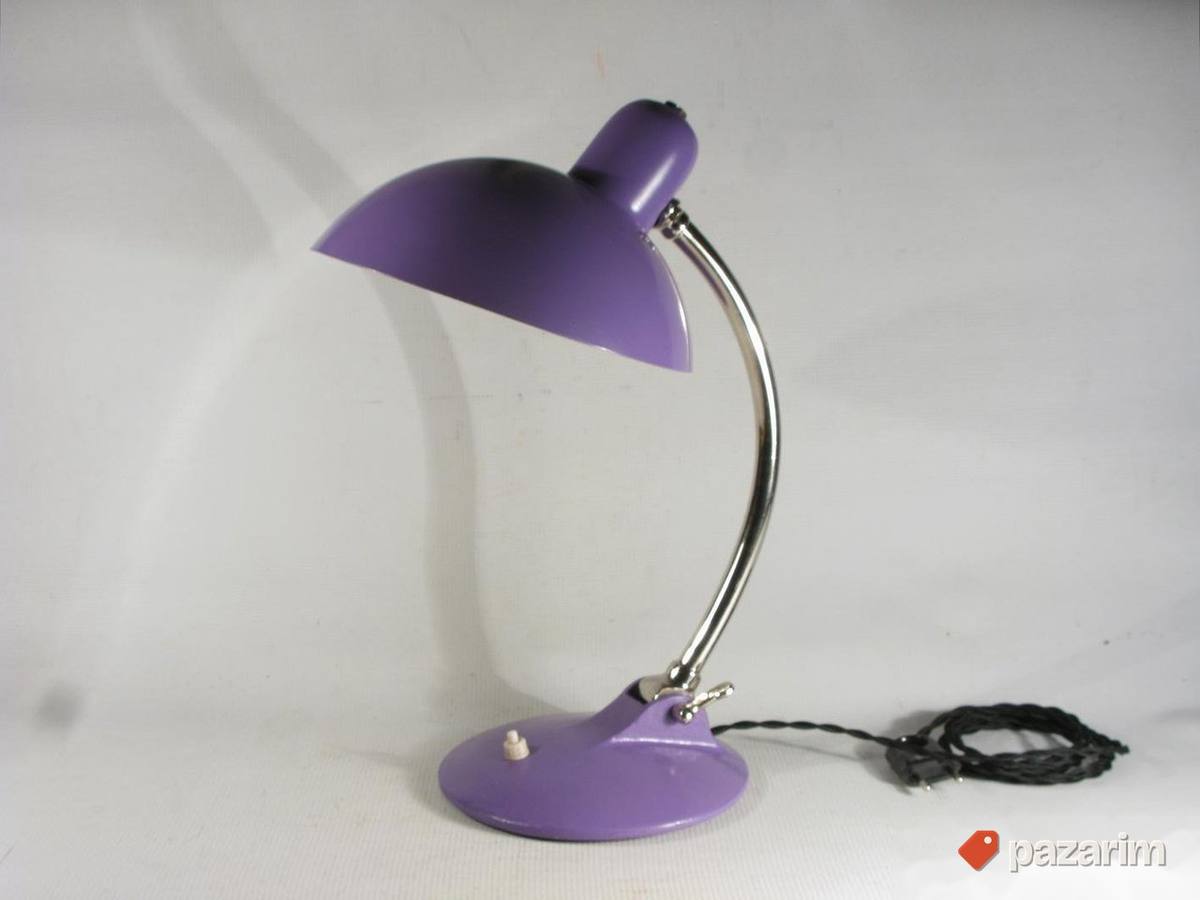 Lila stona lampa Bauhaus 1