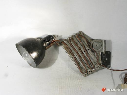 Stara radionička lampa makaze