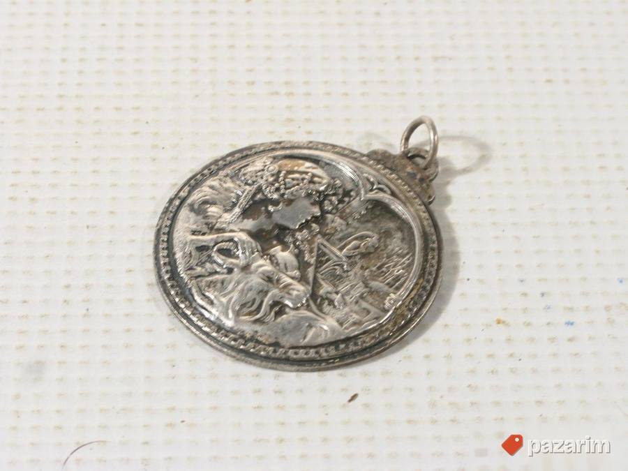 Stari secesijski medaljon 4