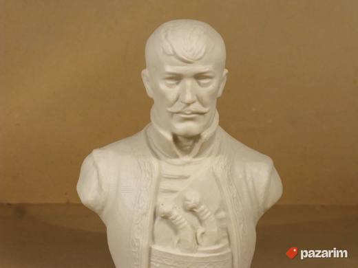 Bista Karađorđa, biskvit porcelan