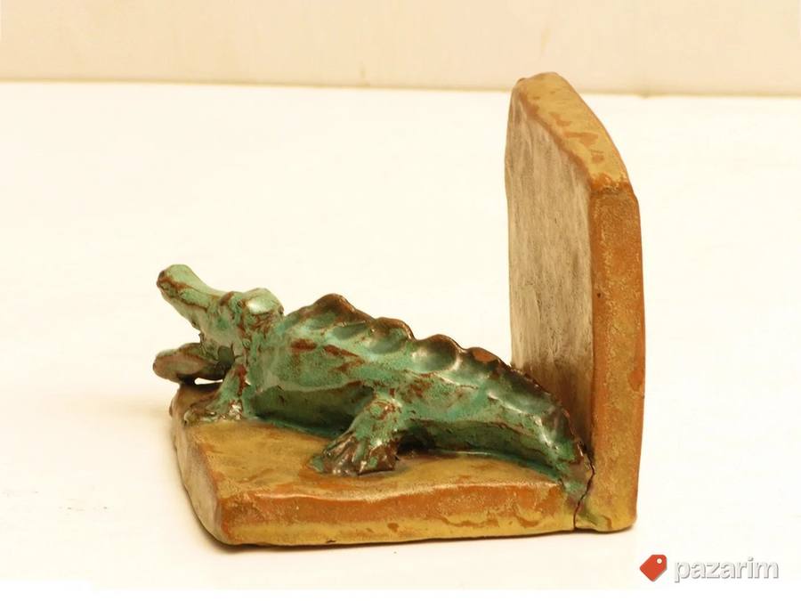 Držač za knjige, krokodil 3