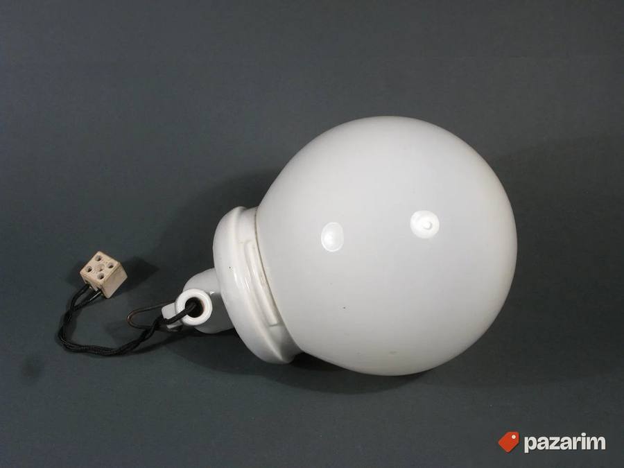 Stara industrijska porcelanska visilica 2 2