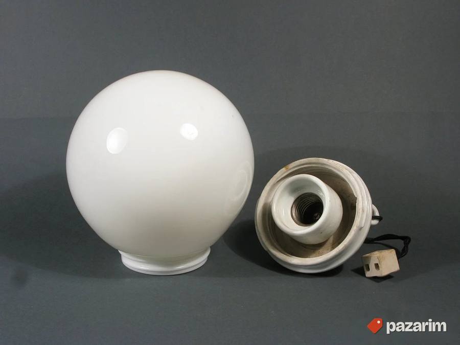 Stara industrijska porcelanska visilica 2 4