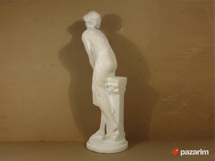 Venecijana, secesijska figura od alabastera 5