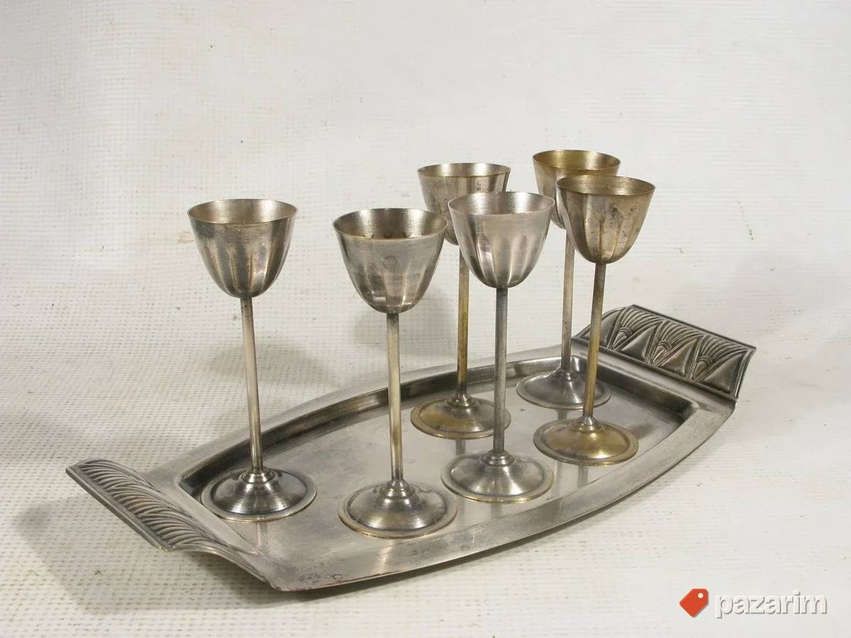 Art deco set čašica za liker 2 1