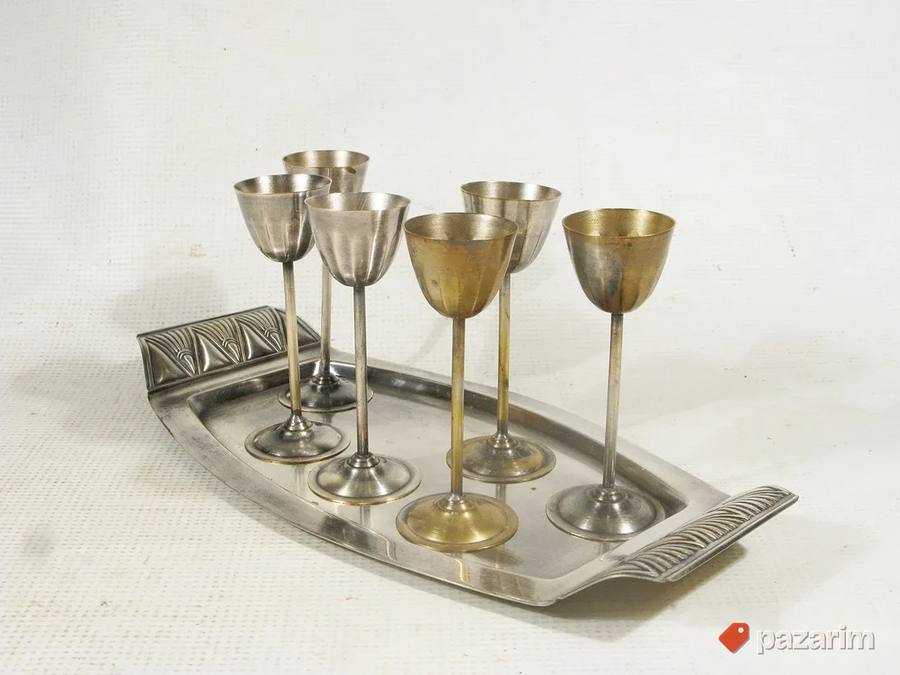 Art deco set čašica za liker 2 4
