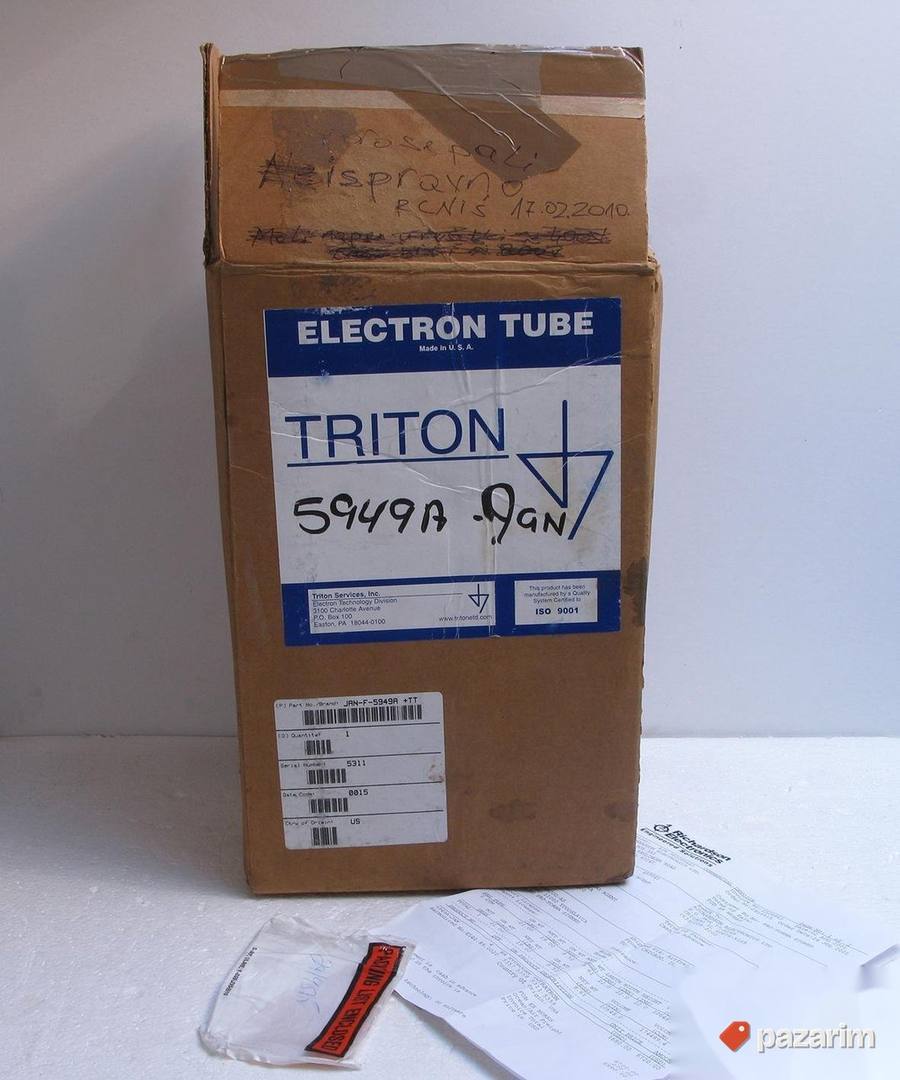 Elektronska radarska cev Triton 8