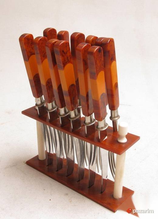 Art deco set za voće