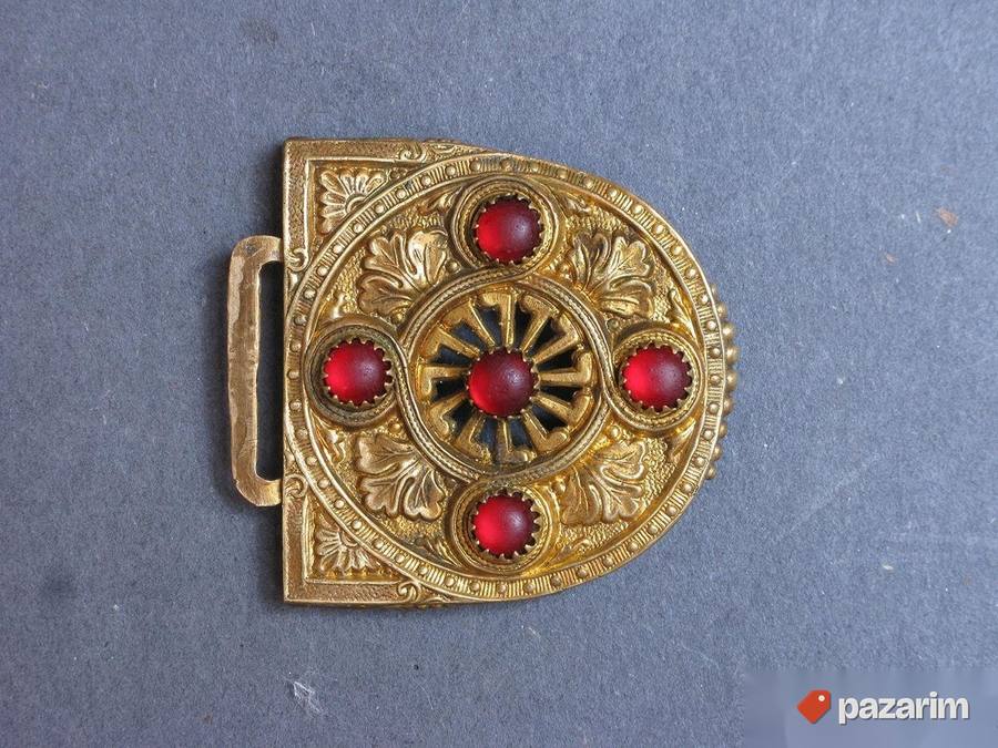 Viktorijanska kopča za pojas 1900e polovina 2