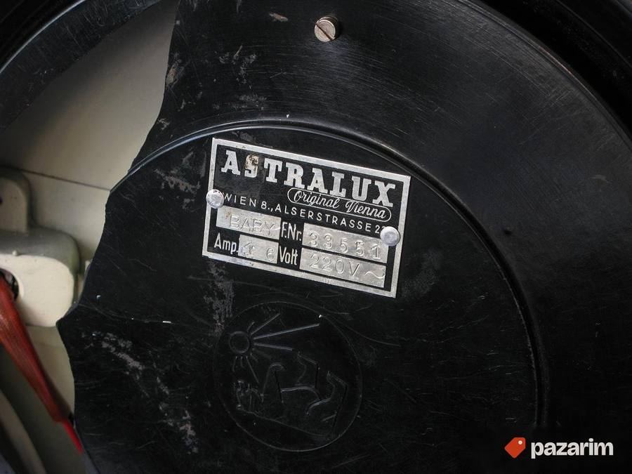 Retro medicinska lampa Astralux 8
