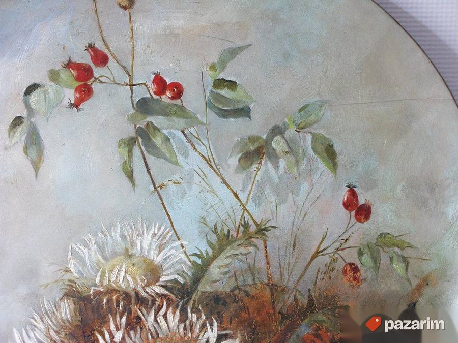 Predivan stari oslikan tanjir 4