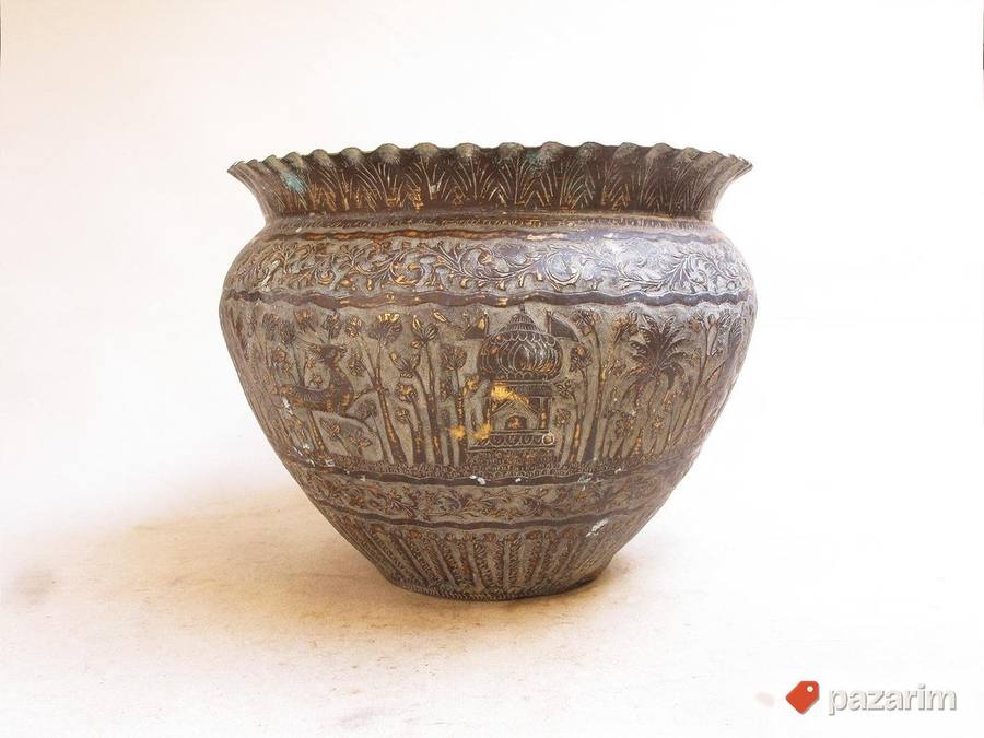 Velika indijska posuda Mughal kulture 4