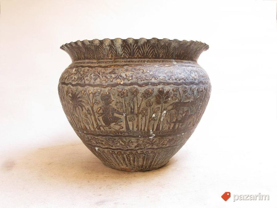 Velika indijska posuda Mughal kulture 5