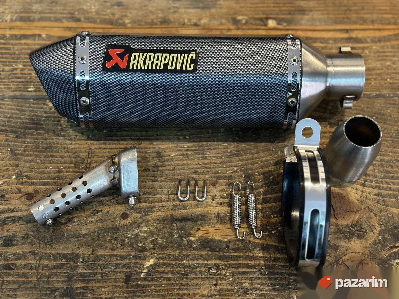 Auspuh 39cm AKCIJA! Akrapovic za motor atv skuter PEDA kvad