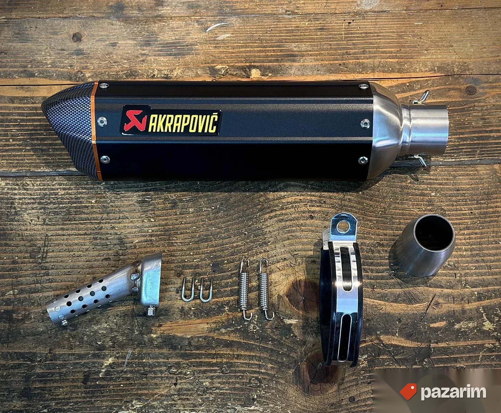 Auspuh za motor - AKCIJA! Akrapovic Kvad atv skuter quad cf 6