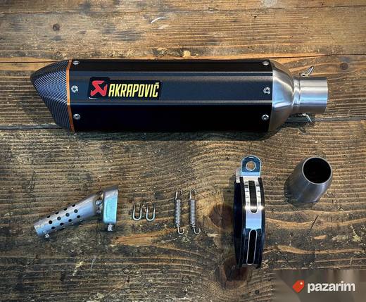 Auspuh za motor 42cm - Black Akrapovic