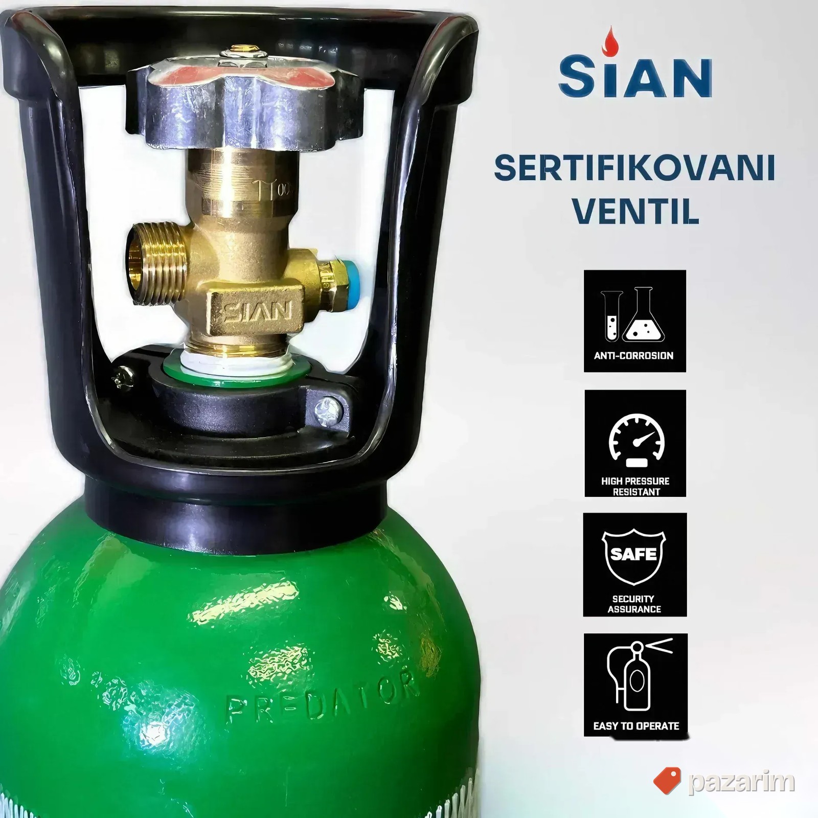 CO2 Boca - 10L Predator varenje aparat argon 1
